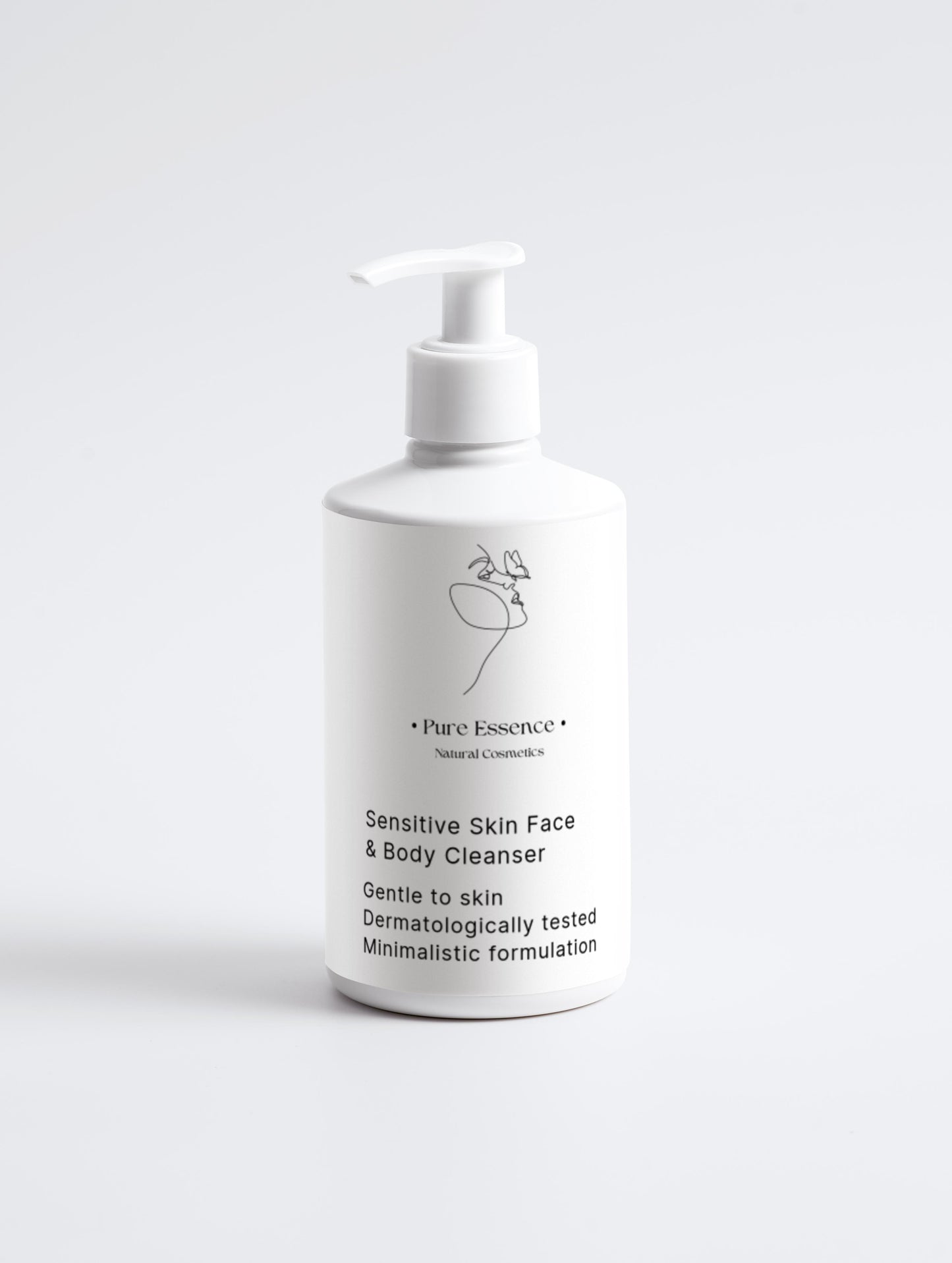 Detergente viso e corpo per pelli sensibili