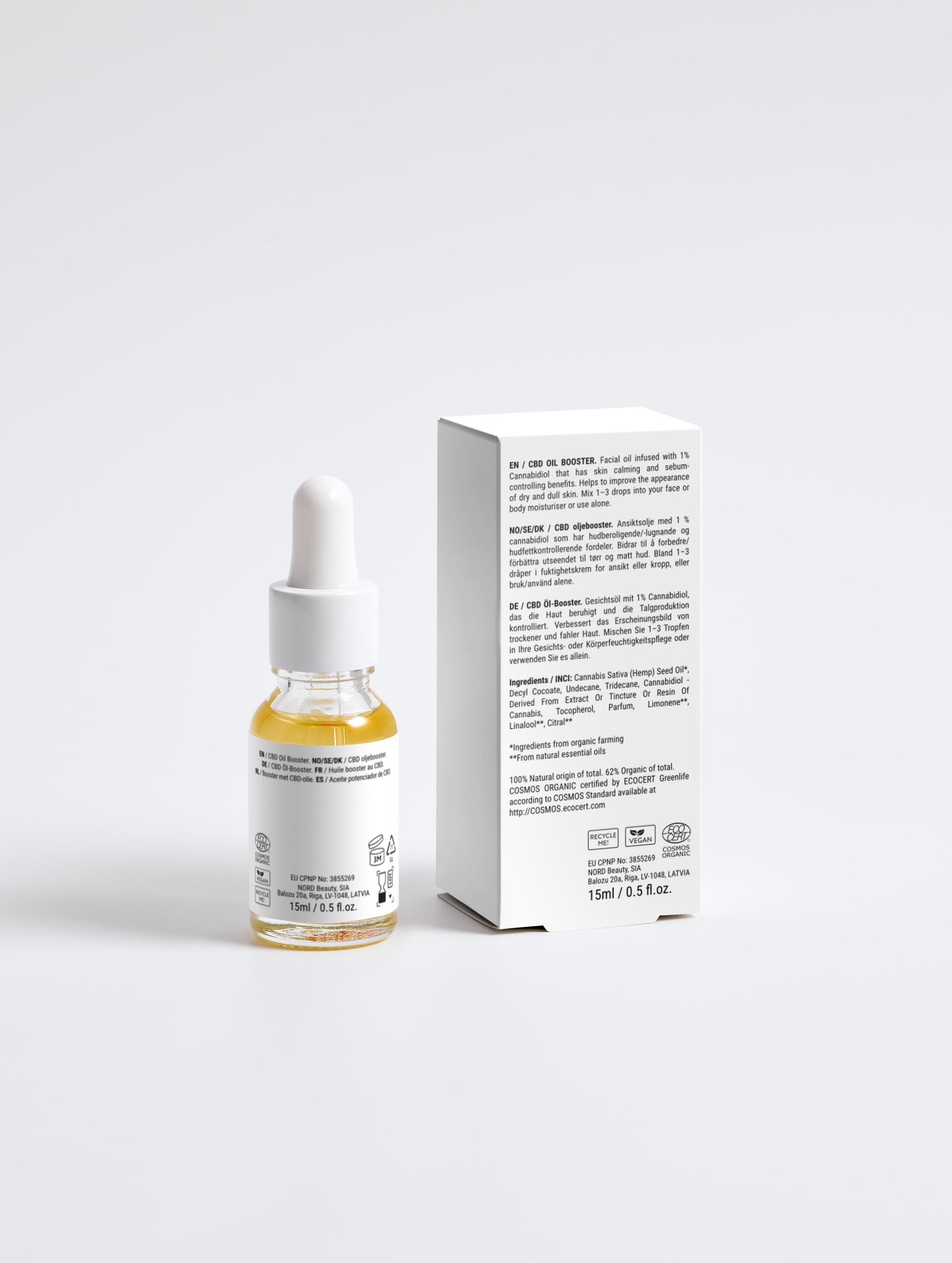 Olio viso calmante