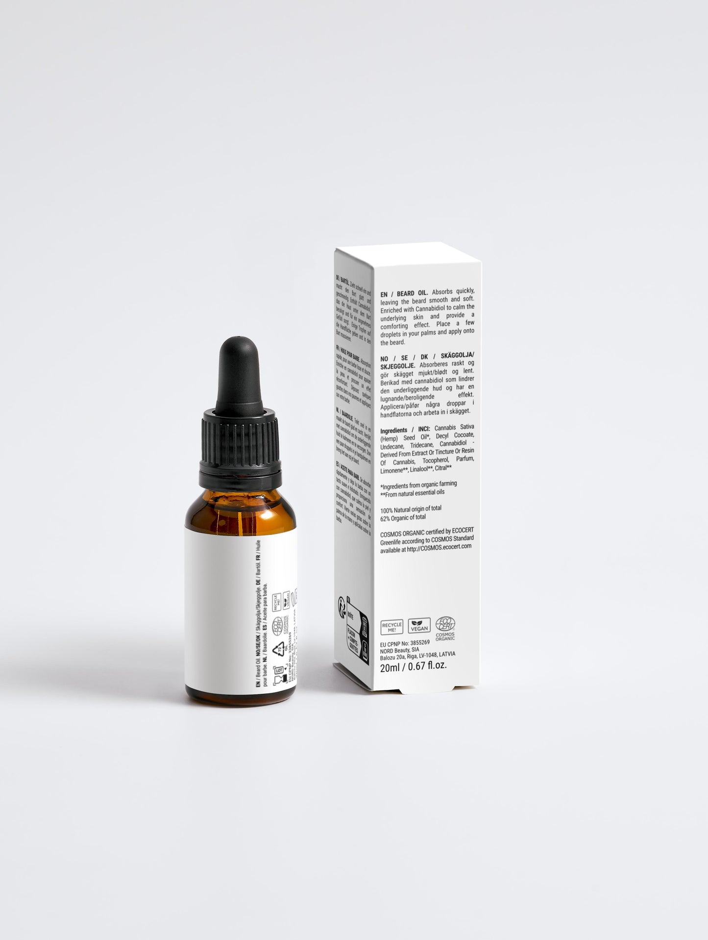 Olio ammorbidente per barba