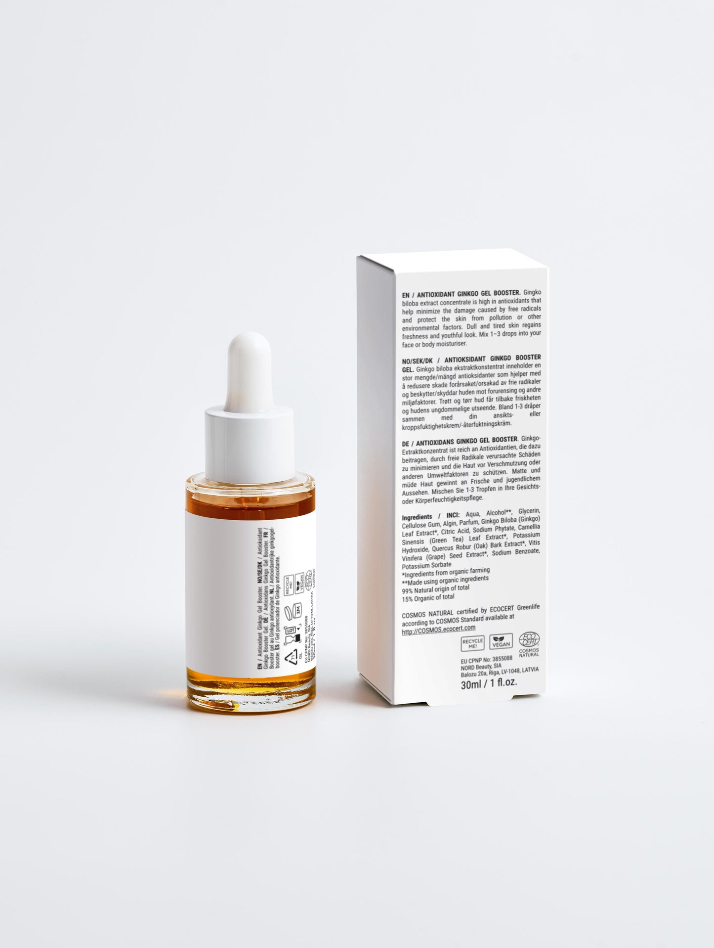 Antiossidante Ginkgo Gel Booster  - 30 ml