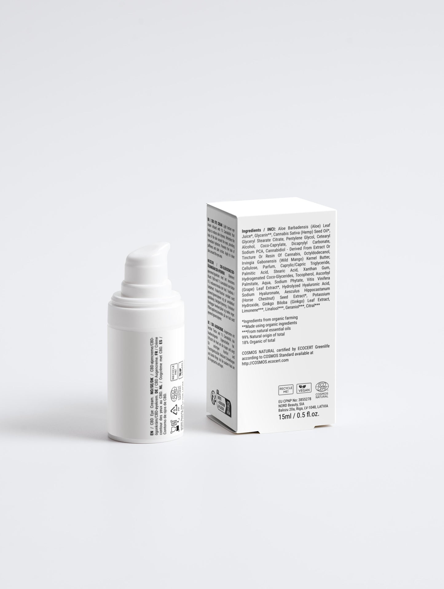 Crema contorno occhi calmante