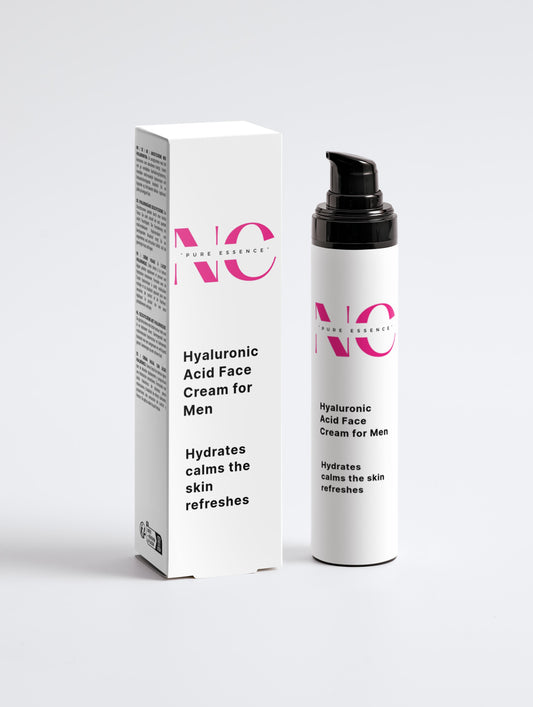 Crema viso all'acido ialuronico per uomo