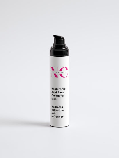 Crema viso all'acido ialuronico per uomo