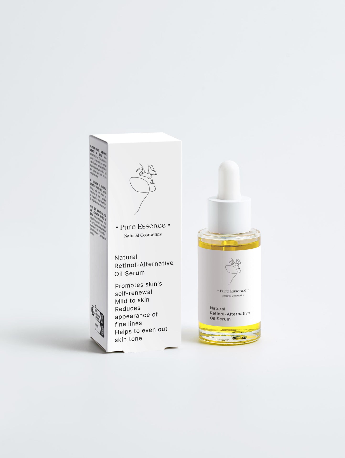 Siero di olio alternativo al retinolo naturale