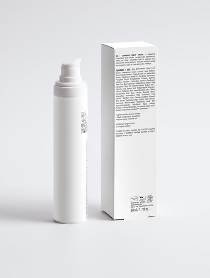 Crema idratante da notte alla ceramide