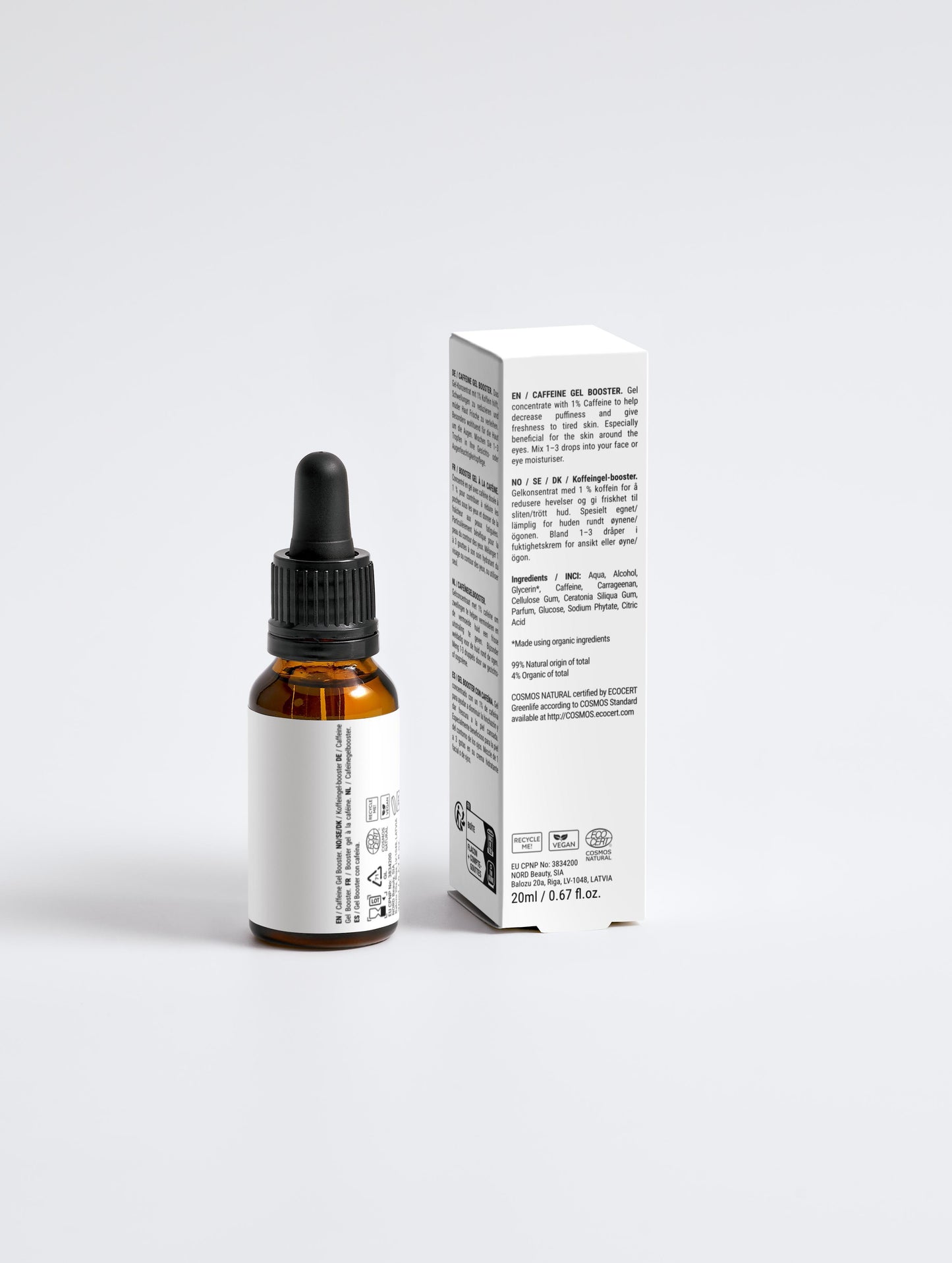 Gel Booster alla caffeina